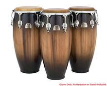 Load image into Gallery viewer, Pearl Elite Series Thai Oak Mocha Burst 3pc Quinto Conga Tumba Set 11", 11.75", 12.5" | Auth Dealer