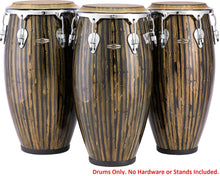 Load image into Gallery viewer, Pearl *Pre-Order* Havana Series Fiberglass 3pc Quinto, Conga, & Tumba Drum Set Liquid Gold | 11", 11.75", 12.5" | Special Order | Authorized Dealer