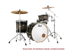 Load image into Gallery viewer, Pearl Decade Maple Satin Black Burst Drums 24x14/13x9/16x16 3pc Shell Pack Drumset NEW Auth Dealer
