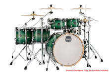 Load image into Gallery viewer, Mapex Armory Emerald Burst FAST Toms 22x18/10x7/12x8/14x12/16x14/14x5.5 6pc Studioease Kit +Hardware