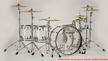 Load image into Gallery viewer, Ludwig *Pre-Order* Vistalite Clear ZEP SET 14x26/16x18/16x16/10x14 Acrylic Kit Drums Shell Pack | Made in the USA | Special Order | Authorized Dealer