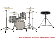 Load image into Gallery viewer, Sonor AQ2 Titanium Quartz Lacquer SAFARI 16x15 13x12 10x7 13x6 Drum Shells +Throne Authorized Dealer