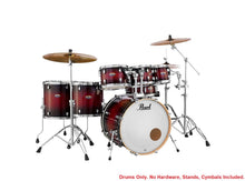Load image into Gallery viewer, Pearl Decade Maple 7pc 22/8/10/12/14/16/14 Deep Red Burst Drum Shell Pack #261 NEW Authorized Dealer