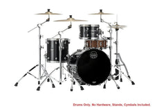 Load image into Gallery viewer, Mapex Saturn Evolution Hybrid Piano Black Lacquer Straight Ahead 3pc Kit Drums 20x16,12x8,14x14 Shell Pack Authorized Dealer