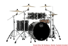 Load image into Gallery viewer, Mapex Saturn Satin Black Rock Fast Drum Set 22x18/10x7/12x8/16x14 4pc Shell Pack Authorized Dealer