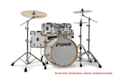 Load image into Gallery viewer, Sonor AQ2 Studio White Marine Pearl 20x16_14x13_12x8_14x6_10x7 Drum Shells | Authorized Dealer