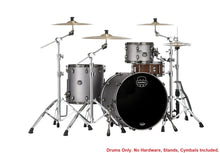 Load image into Gallery viewer, Mapex Saturn Evolution Hybrid Gun Metal Lacquer Organic Rock 3pc Drums Kit 22x16,12x8,16x16 Shell Pack Authorized Dealer