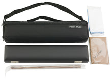 Load image into Gallery viewer, Pearl Quantz Flute B Footjoint, Open Hole, Inline G, Sterling Silver Headjoint +Kit/Rod/Case NEW Authorized Dealer