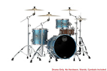 Load image into Gallery viewer, Mapex Saturn Evolution Hybrid Exotic Azure Burst Lacquer 3pc Drum Kit 20x16,12x8,14x14 Shell Pack Authorized Dealer