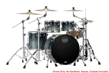 Load image into Gallery viewer, Mapex Saturn Teal Blue Fade 4pc Rock Drum Set 22x18/10x7/12x8/16x14 Shell Pack | Authorized Dealer