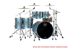 Load image into Gallery viewer, Mapex *Pre-Order* Saturn Evolution Workhorse Birch Exotic Azure Burst Lacquer Drums 22x18,10x8,12x9,14x14,16x16 Special Order Authorized Dealer