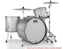 Load image into Gallery viewer, Pearl *Pre-Order* President Series Deluxe 24x14", 14x10", 16x16" #450 Silver Sparkle Wrap Kit Drums Shell Pack | Custom Listing | Authorized Dealer