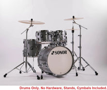 Load image into Gallery viewer, Sonor AQ2 Titanium Quartz Lacquer STUDIO 20x16_14x13_12x8_14x6_10x7 Drums Shell Pack | Authorized Dealer