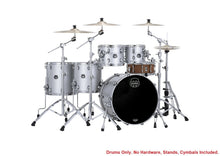 Load image into Gallery viewer, Mapex Saturn Evolution Workhorse Maple Iridium Silver Lacquer Drum Kit Shell Pack | 22x18,10x8,12x9,14x14,16x16 | Auth Dealer