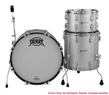 Load image into Gallery viewer, Pearl *Pre-Order* President Series Deluxe 20x14, 12x8, 14x14 #450 Silver Sparkle Wrap Kit Drums Shell Pack | Custom Listing | Authorized Dealer