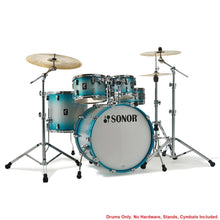 Load image into Gallery viewer, Sonor AQ2 Aqua Silver Lacquer STUDIO 20x16_14x13_12x8_14x6_10x7 Drums Shells Authorized Dealer