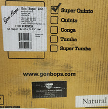 Load image into Gallery viewer, Gon Bops CA Super Quinto 9.75 California Series Conga Drum Natural FREE Shipping | Authorized Dealer