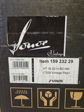 Load image into Gallery viewer, Sonor Vintage Series 22x14" Vintage Pearl Bass Kick Drum No Mount +Free Ship | NEW | Authorized Dealer