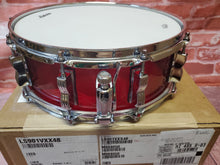 Load image into Gallery viewer, Ludwig Vistalite Red 5x14" Bowtie Lug Molded Acrylic Snare Drum | In Stock Now | Authorized Dealer