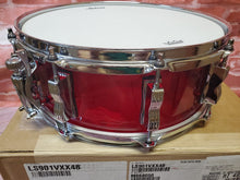 Load image into Gallery viewer, Ludwig Vistalite Red 5x14" Bowtie Lug Molded Acrylic Snare Drum | In Stock Now | Authorized Dealer