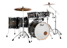 Load image into Gallery viewer, Pearl Decade Maple Satin Black Burst Kit 22/8/10/12/14/16/14 7pc Drum Shell Pack | Authorized Dealer
