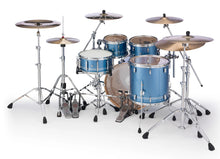Load image into Gallery viewer, Pearl Masters Maple Complete Chrome Contrail 22x18_10x7_12x8_16x16 Drums FREE Bags Authorized Dealer