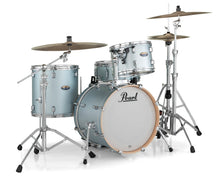Load image into Gallery viewer, Pearl Limited Decade Maple Blue Mirage Bop 4pc Set 18x14/12x8/14x14/14x5.5 Drums Shell Pack | Dealer