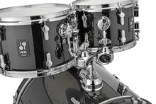 Load image into Gallery viewer, Sonor AQX Studio Black Midnight Sparkle 5pc Kit 20x16,10x7,12x8,14x13,14x5.5 Drums & Hardware Authorized Dealer