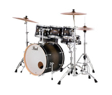 Load image into Gallery viewer, Pearl Decade Maple Satin Black Burst Kit 22/8/10/12/14/16/14 7pc Drum Shell Pack | Authorized Dealer