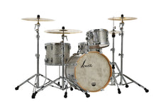 Load image into Gallery viewer, Sonor Vintage Series Vintage Silver Glitter Bass Drum w/Mount 20x14_12x8_14x12 Drums Shell Pack NEW Authorized Dealer