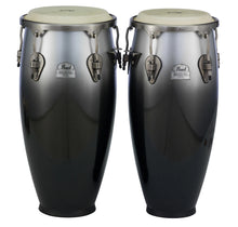 Load image into Gallery viewer, Pearl *Pre-Order* Primero Pro 4pc Quinto Congas Tumba Wood Drums Set Carbon Vapor Finish 10" ,11", 11.75", 12.5" | Special Order | Authorized Dealer