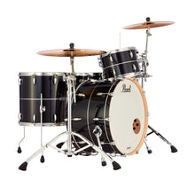 Load image into Gallery viewer, Pearl Masters Complete 24x14_13x9_16x16 Quicksilver Black Shell Pack +FREE Bags | Authorized Dealer