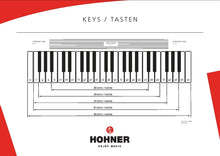 Load image into Gallery viewer, Hohner Bravo III 72 Bass Black Piano Accordion Acordeon +GigBag, Straps, Shirt Authorized Dealer