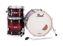 Load image into Gallery viewer, Pearl Masters Complete Natural Banded Redburst 20x14_12x8_14x14 Shell Pack Drums +Bags | Auth Dealer