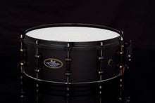 Load image into Gallery viewer, Pearl Matt Halpern 14"x6" Black-on-Brass Signature Snare Drum Powder-Coat Finish | Authorized Dealer