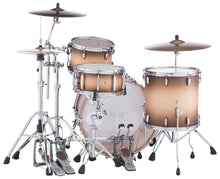 Load image into Gallery viewer, Pearl Masters Complete 24x14_13x9_16x16 Satin Natural Burst Shells Drums +Bags! Authorized Dealer