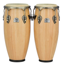 Load image into Gallery viewer, Pearl Primero Pro 4pc Quinto Congas Tumba Wooden Drums Set Natural Finish | 10" ,11", 11.75", 12.5" | Authorized Dealer