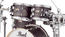 Load image into Gallery viewer, Pearl Session Studio Select Black Satin Ash Lacquer 20x14/10x7/12x8/14x14/16x16 Drums & Bags Dealer