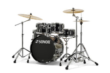 Load image into Gallery viewer, Sonor AQ1 Piano Black Studio 5pc Kit 20x16/10x7/12x8/14x13/14x6 Birch Drum Shells +Hardware | Authorized Dealer