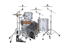 Load image into Gallery viewer, Mapex *Pre-Order* Saturn Evolution Hybrid Iridium Silver Lacquer Powerhouse Rock Drum Kit 24x14,13x9,16x16 Shell Pack Special Order Authorized Dealer