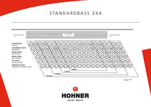 Load image into Gallery viewer, Hohner Bravo III 96 Bass White Piano Accordion Acordeon +GigBag & Straps NEW Authorized Dealer