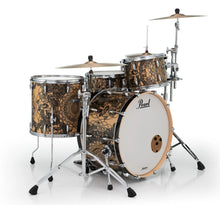 Load image into Gallery viewer, Pearl Masters Complete Cain & Abel 3pc Kit 24x14_13x9_16x16 Drum Shells +GigBags | Authorized Dealer