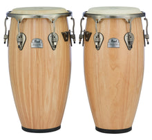 Load image into Gallery viewer, Pearl Primero Pro 4pc Quinto Congas Tumba Wooden Drums Set Natural Finish | 10" ,11", 11.75", 12.5" | Authorized Dealer
