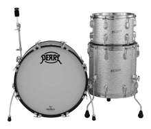 Load image into Gallery viewer, Pearl *Pre-Order* President Series Deluxe 20x14, 12x8, 14x14 #450 Silver Sparkle Wrap Kit Drums Shell Pack | Custom Listing | Authorized Dealer