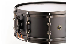 Load image into Gallery viewer, Pearl Matt Halpern 14"x6" Black-on-Brass Signature Snare Drum Powder-Coat Finish | Authorized Dealer