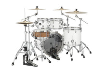 Load image into Gallery viewer, Mapex Saturn Satin White Rock Fast Drum 4pc Set 22x18/10x7/12x8/16x14 Shell Pack Authorized Dealer