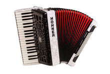 Load image into Gallery viewer, Hohner Bravo III 96 Bass White Piano Accordion Acordeon +GigBag & Straps NEW Authorized Dealer