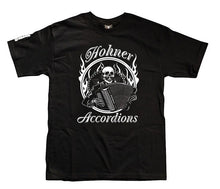 Load image into Gallery viewer, Hohner Compadre FBE Orange Silver Grill Accordion FA Acordeon +Bag_Straps_Shirt Authorized Dealer