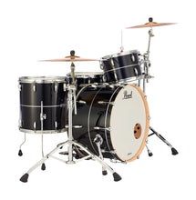 Load image into Gallery viewer, Pearl Masters Complete 24x14_13x9_16x16 Quicksilver Black Shell Pack +FREE Bags | Authorized Dealer