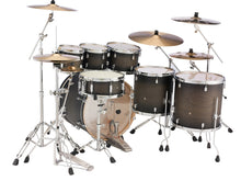 Load image into Gallery viewer, Pearl Decade Maple Satin Black Burst Kit 22/8/10/12/14/16/14 7pc Drum Shell Pack | Authorized Dealer
